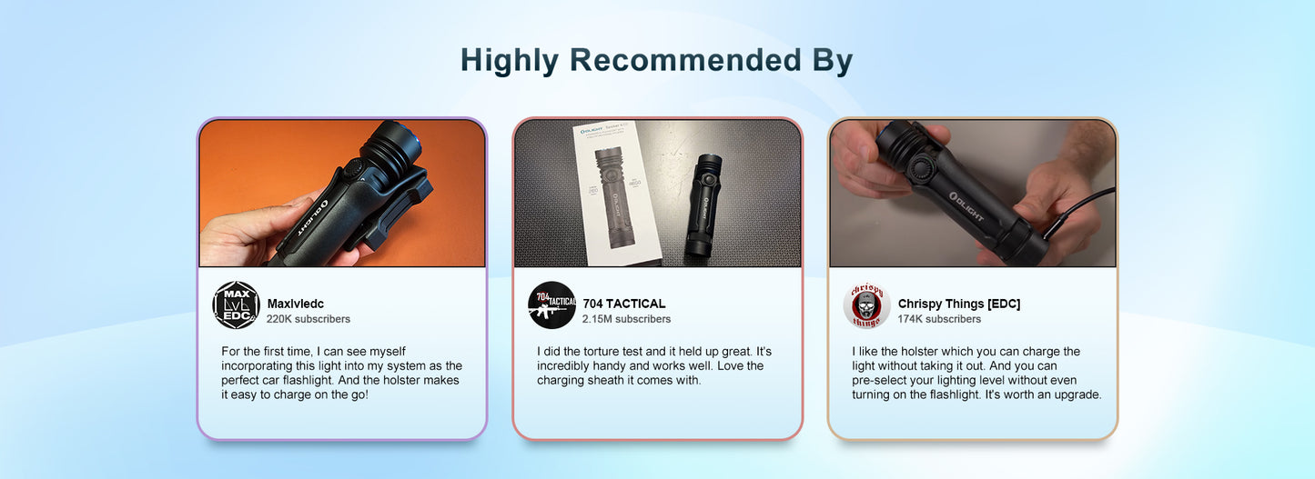 OLight Seeker 4 Pro High Power Flashlight