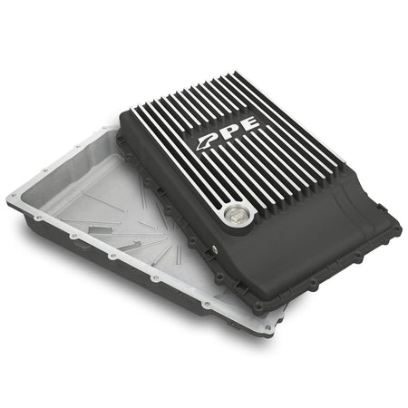 Ford 10R80 Shallow Pan 2017-2022 Brushed Heavy-Duty Cast Aluminum Transmission Pan