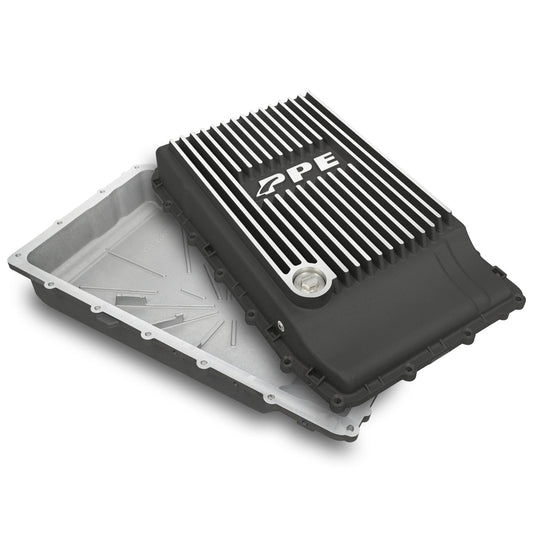 Ford 10R80 Shallow Pan 2017-2022 Brushed Heavy-Duty Cast Aluminum Transmission Pan