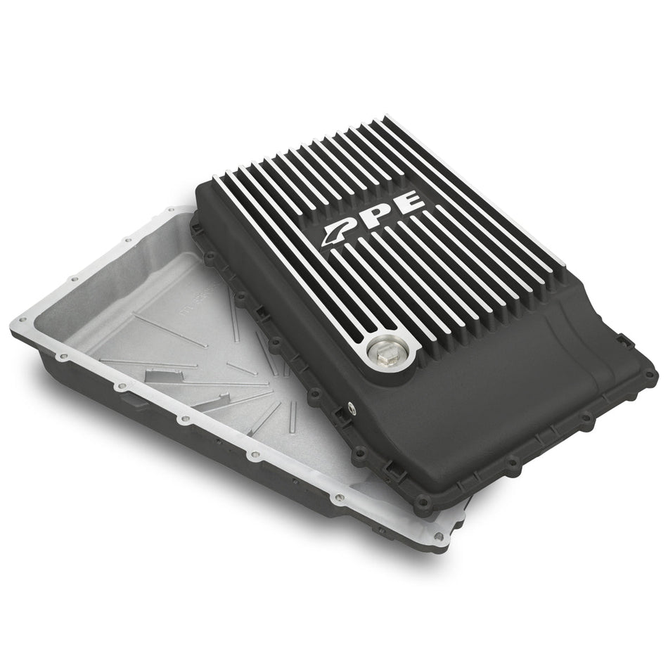 Ford 10R80 Shallow Pan 2017-2022 Brushed Heavy-Duty Cast Aluminum Transmission Pan