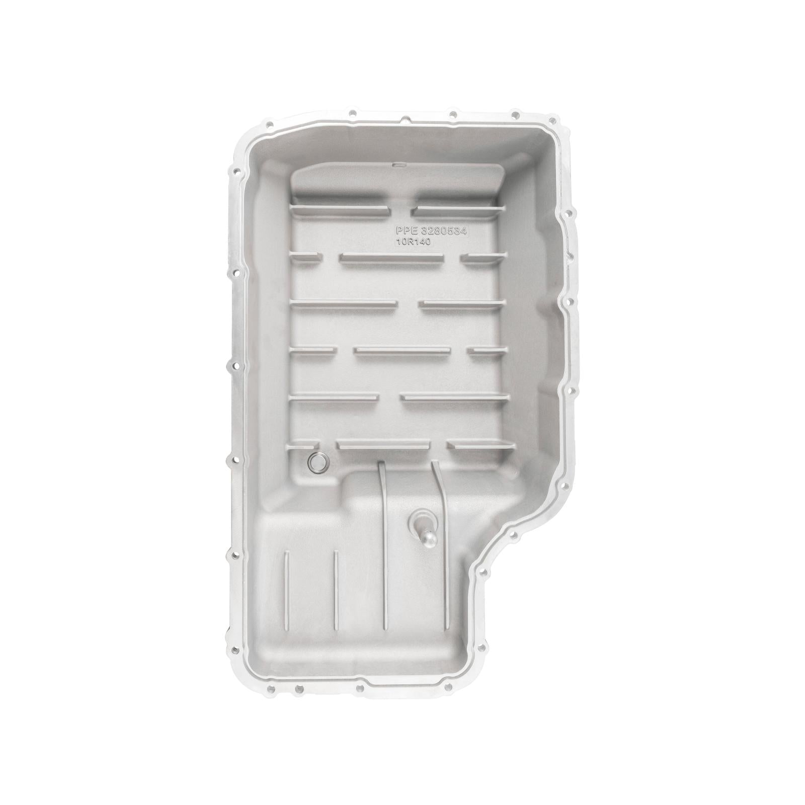 10R140 Deep Transmission Pan SuperDuty Gas 20-25 - Step Bottom-Raw Pacific Performance Engineering