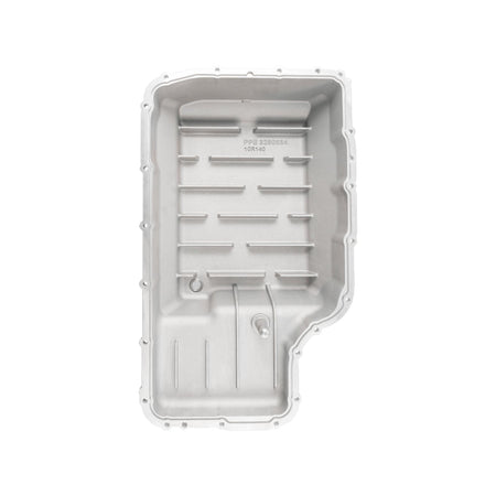 10R140 Deep Transmission Pan SuperDuty Gas 20-25 - Step Bottom - Brushed Pacific Performance Engineering