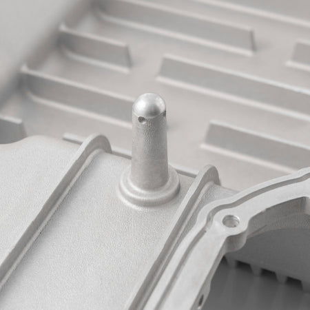 10R140 Deep Transmission Pan SuperDuty Gas 20-25 - Step Bottom-Black Pacific Performance Engineering