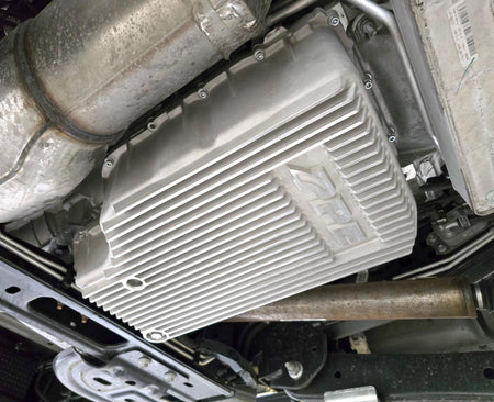 20-25 Ford Super Duty Diesel 10R140 Heavy-Duty Cast Aluminum Deep Transmission Pan-Raw Pacific Performance Engineering