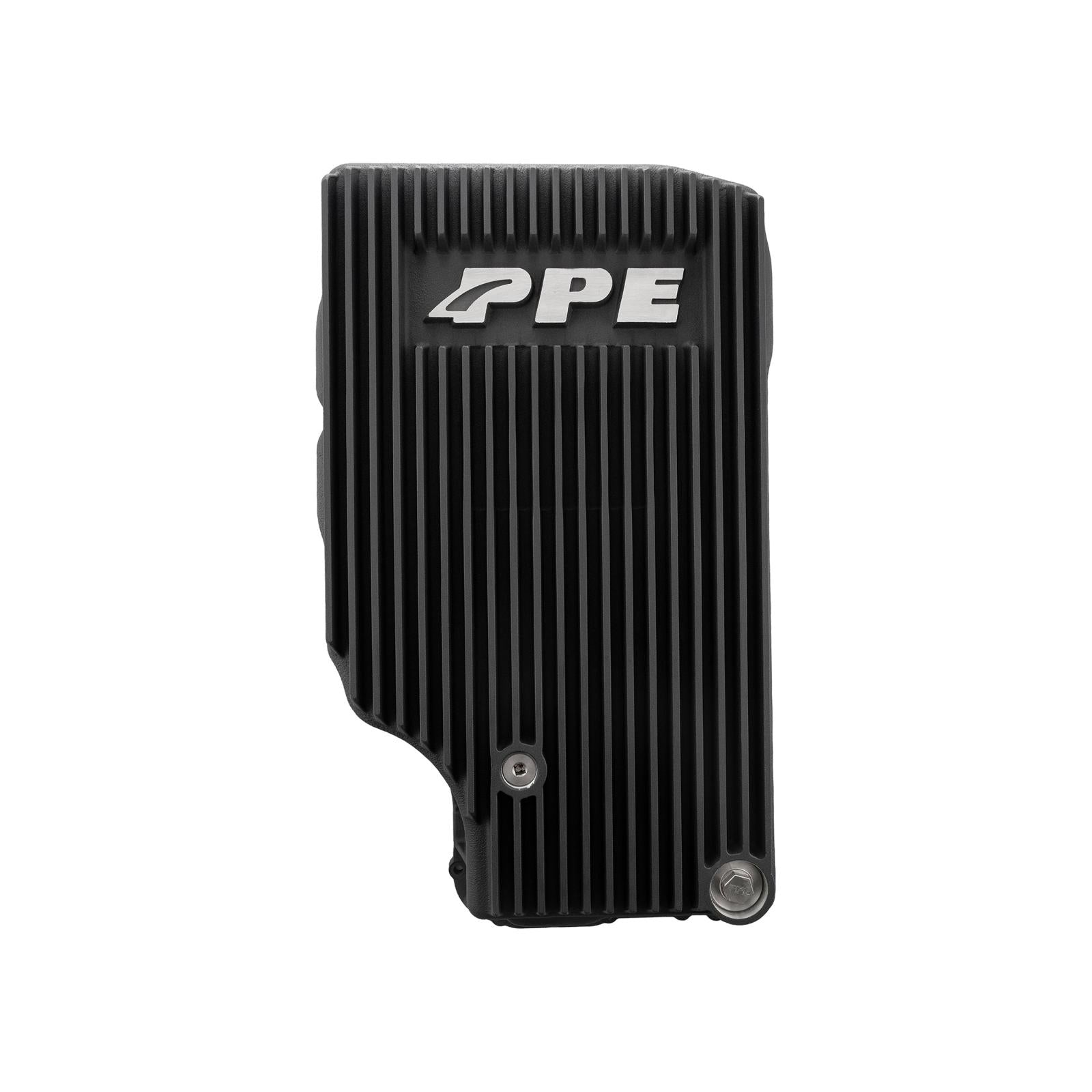 20-25 Ford Super Duty Diesel 10R140 Heavy-Duty Cast Aluminum Deep Transmission Pan-Black Pacific Performance Engineering
