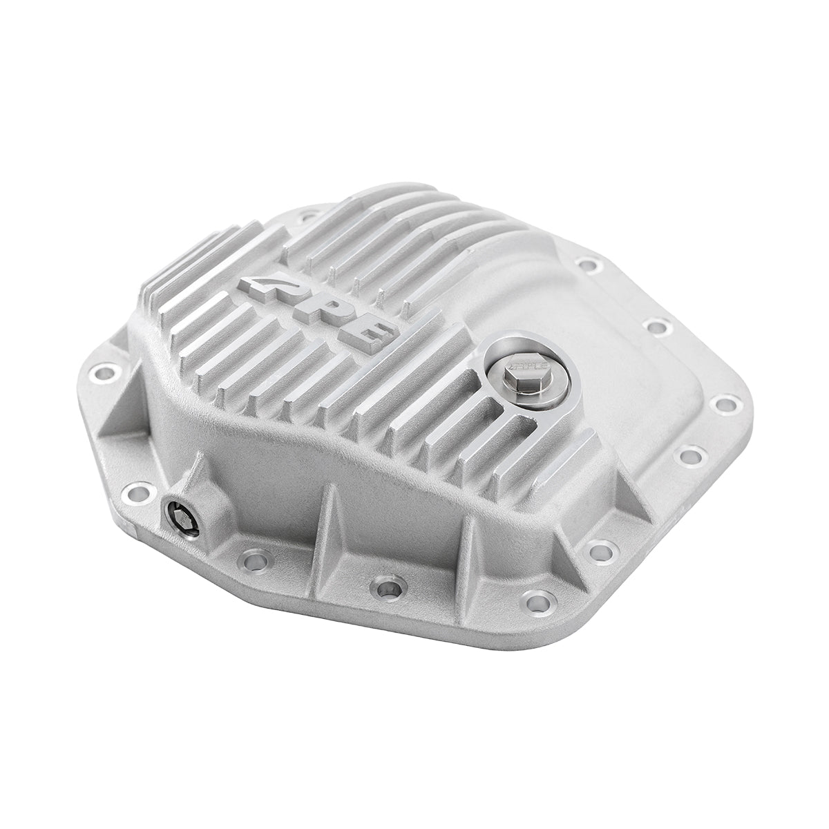 23-25 Ford Super Duty Dana M235 -14 Bolt Heavy-Duty Cast Aluminum Front Differential Cover Raw Pacific Performance Engineering