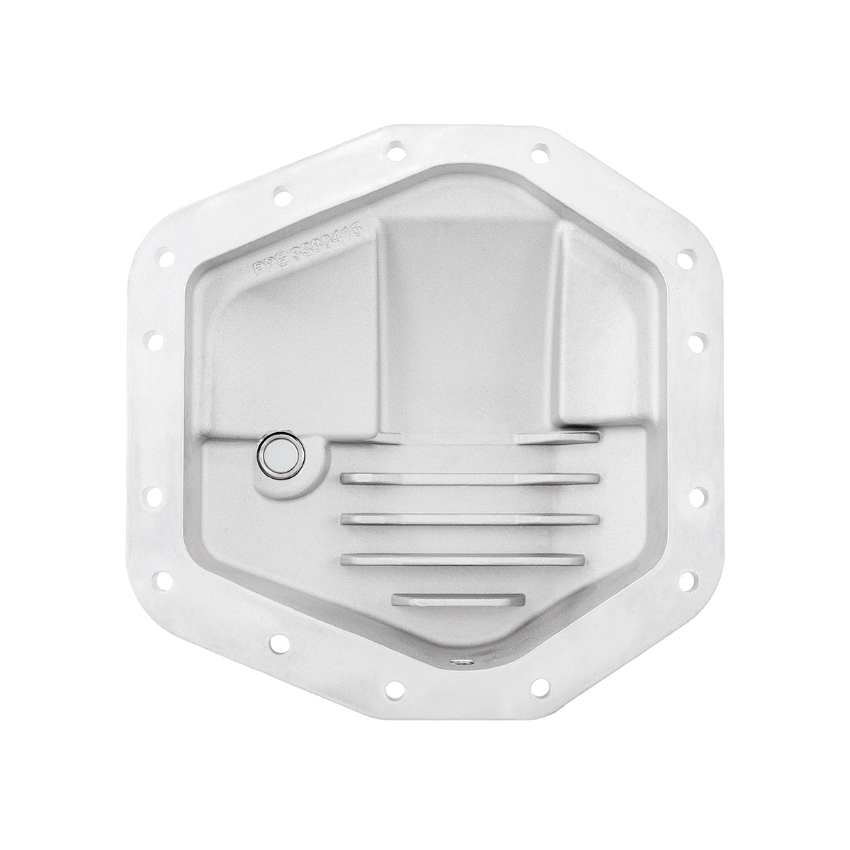 23-25 Ford Super Duty Dana M235 -14 Bolt Heavy-Duty Cast Aluminum Front Differential Cover Raw Pacific Performance Engineering