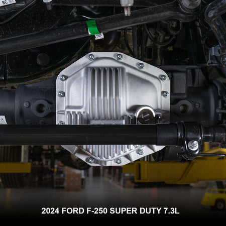 23-25 Ford Super Duty Dana M235 -14 Bolt Heavy-Duty Cast Aluminum Front Differential Cover Raw Pacific Performance Engineering