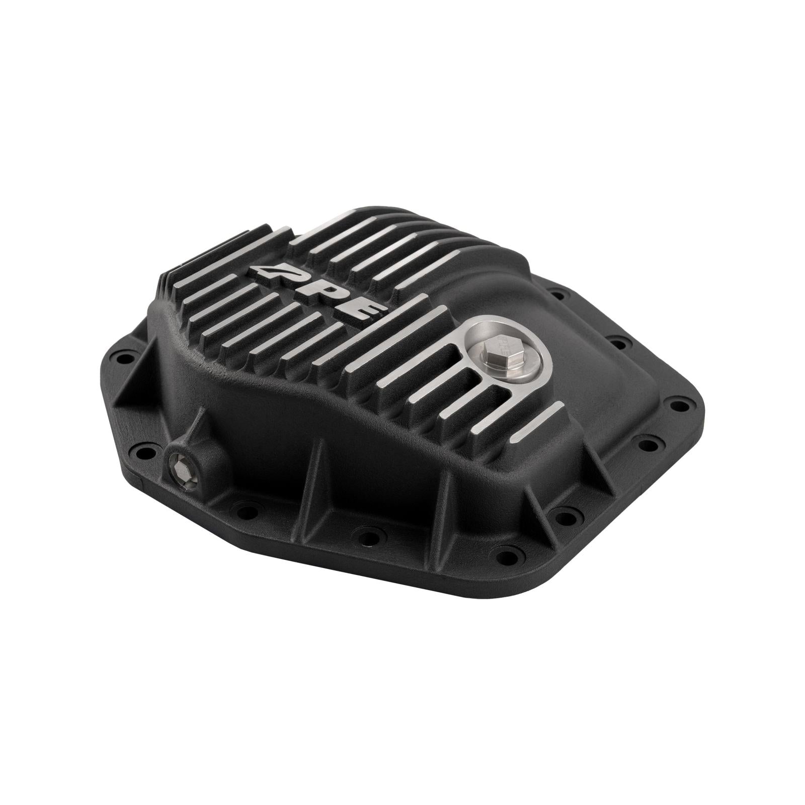 23-25 Ford Super Duty Dana M235 -14 Bolt Heavy-Duty Cast Aluminum Front Differential Cover Brushed Pacific Performance Engineering