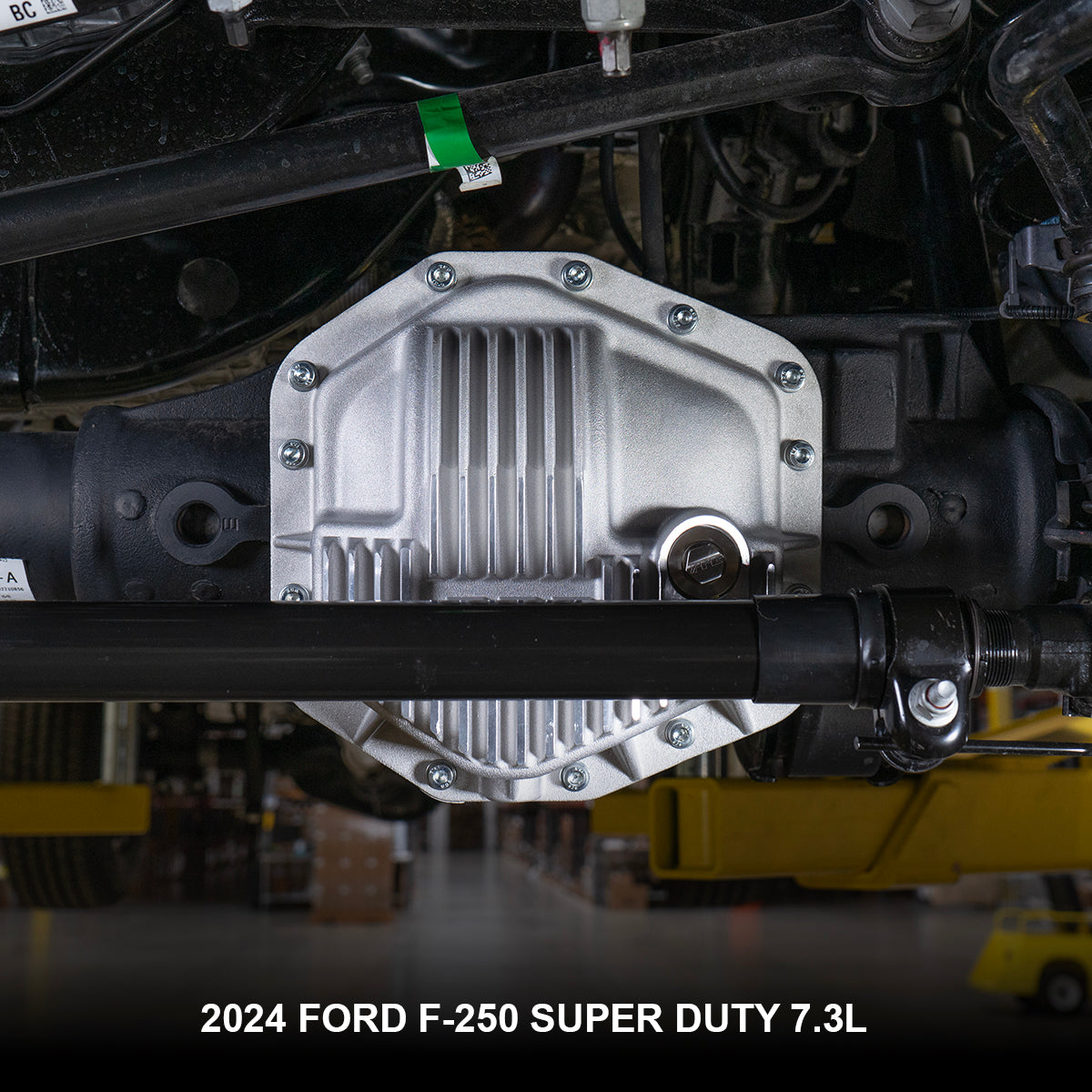 23-25 Ford Super Duty Dana M235 -14 Bolt Heavy-Duty Cast Aluminum Front Differential Cover Black Pacific Performance Engineering