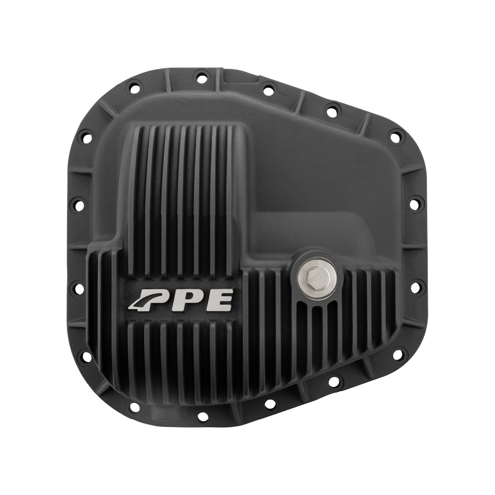 23-25 Ford SuperDuty Sterling 11.6 Inch- 16 Bolt Heavy-Duty Cast-Aluminum Rear Differential Cover-Black Pacific Performance Engineering