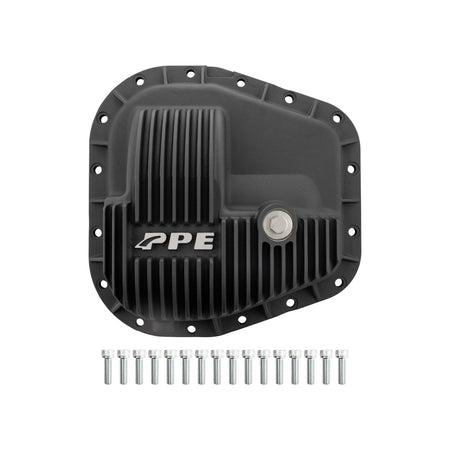 23-25 Ford SuperDuty Sterling 11.6 Inch- 16 Bolt Heavy-Duty Cast-Aluminum Rear Differential Cover-Black Pacific Performance Engineering