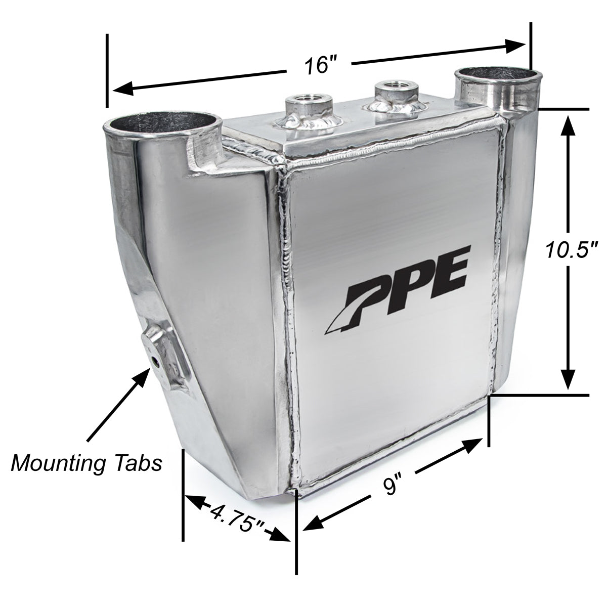 Water To Air Intercooler 3 Inch PPE Diesel