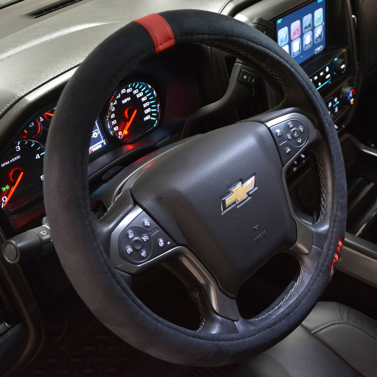 Steering Wheel Cover - Digital Camo Desert Tan Fits 15.5 in steering wheels