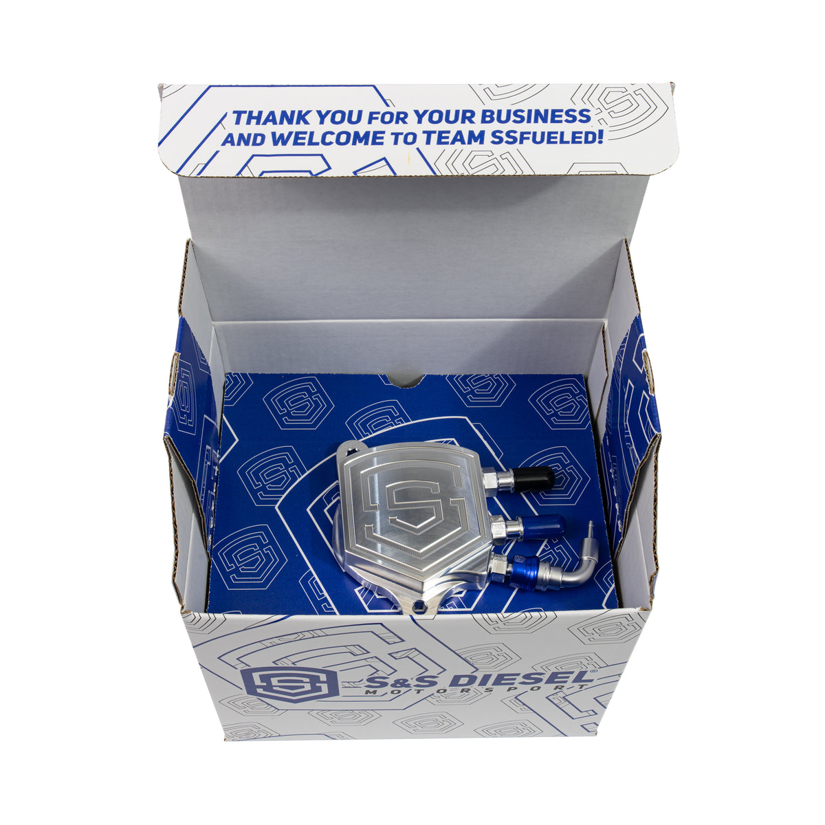 S&S Diesel 6.7L Fuel Leak Prevention Kit in box