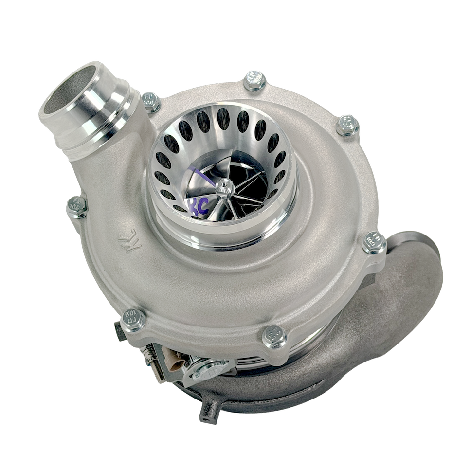 KC turbo for 2011-2014 6.7L Powerstroke, alternate view