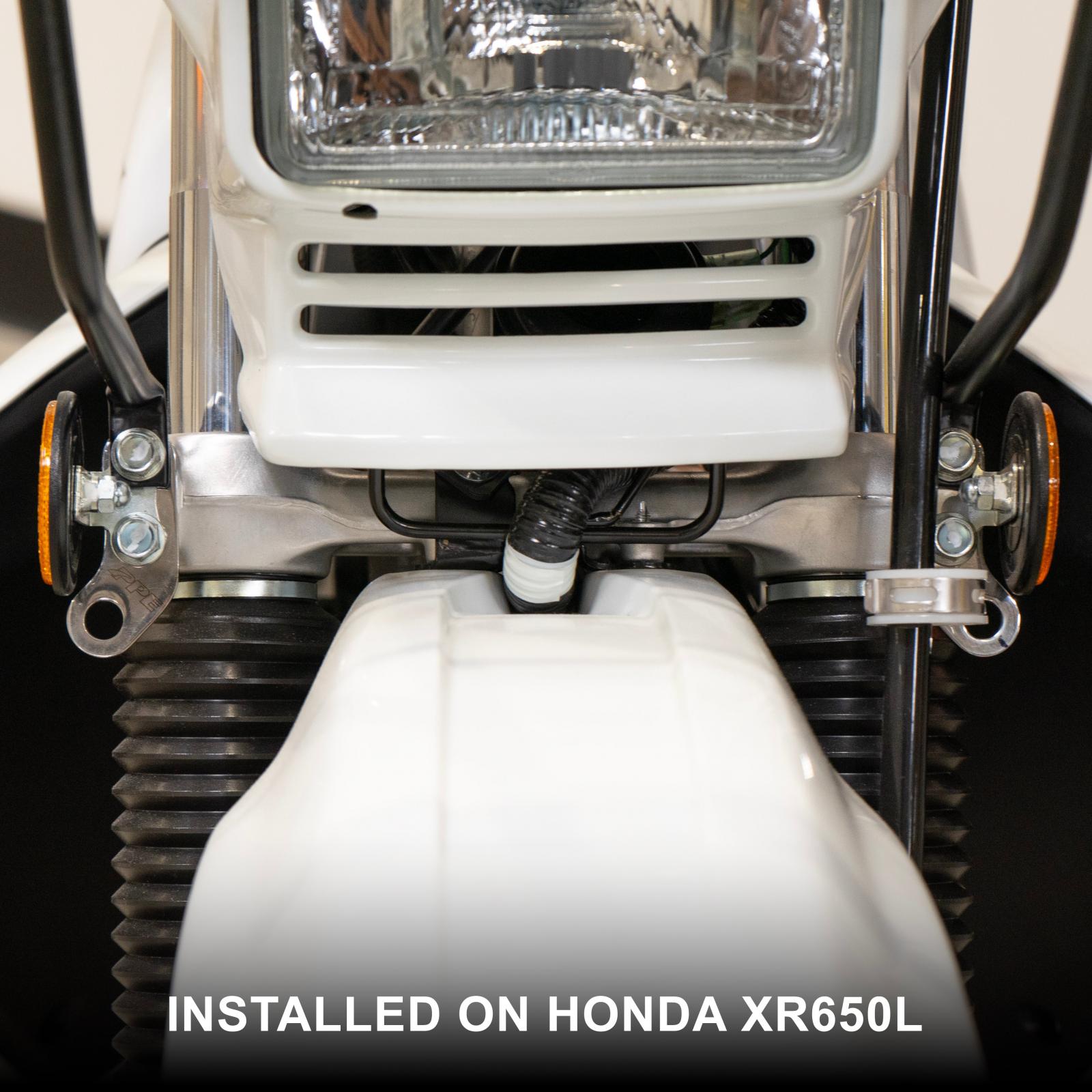 93-25 Honda XR650L Motorcycle Front Tie Down Brackets Pacific Performance Engineering