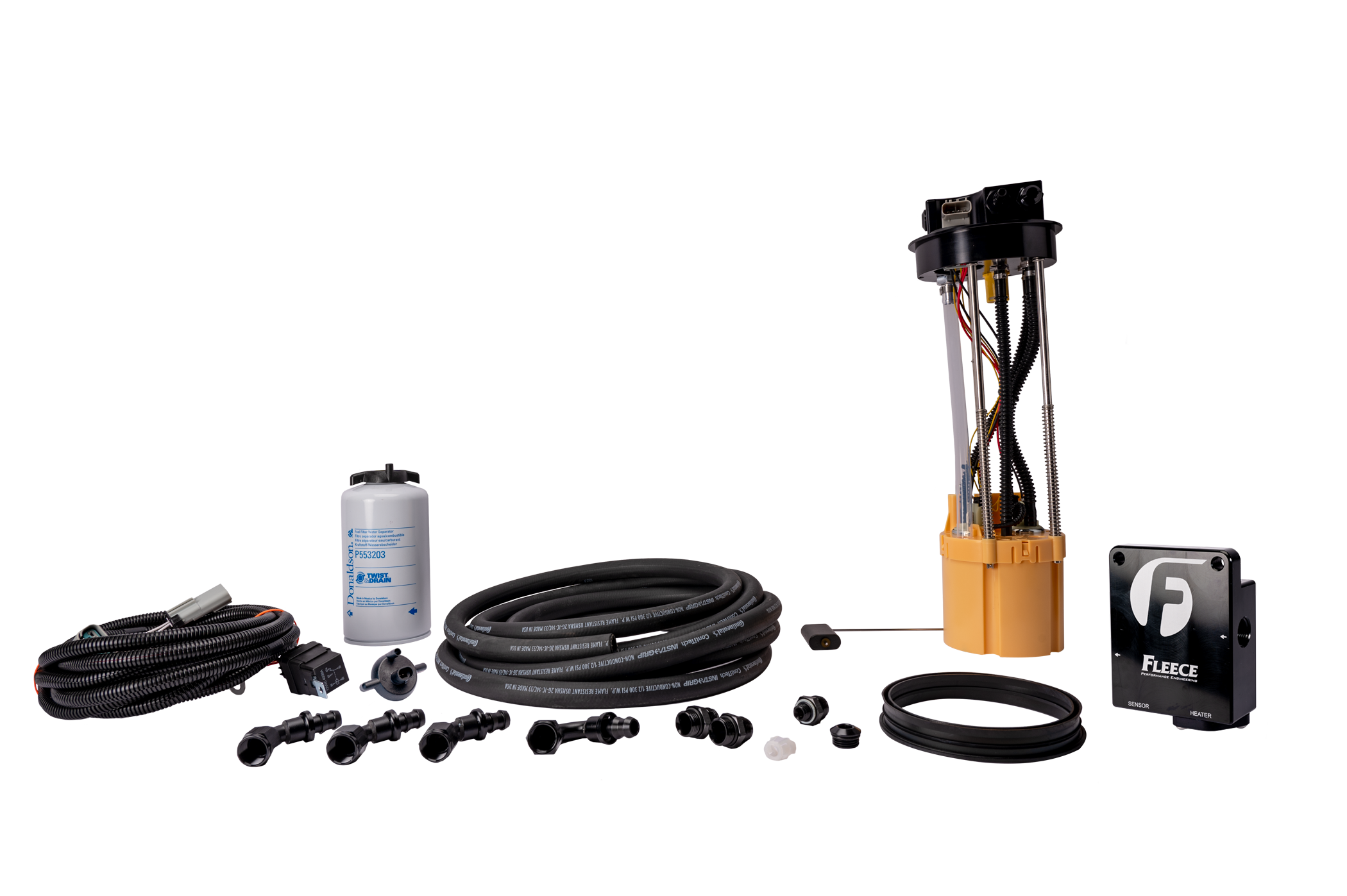 Fuel System Upgrade Kit with PowerFlo Lift Pump for 98.5-2002 Dodge Cummins Fleece Performance
