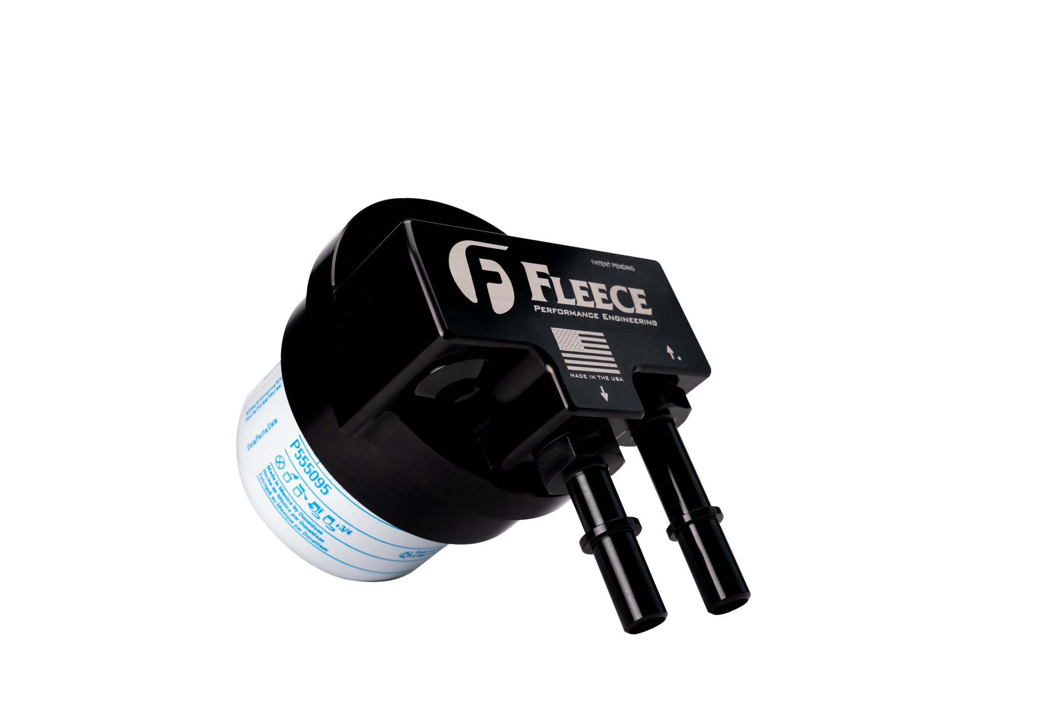 Fleece Performance Engine Mounted Filter Assembly for 6.7L Ford Powerstroke Fleece Performance