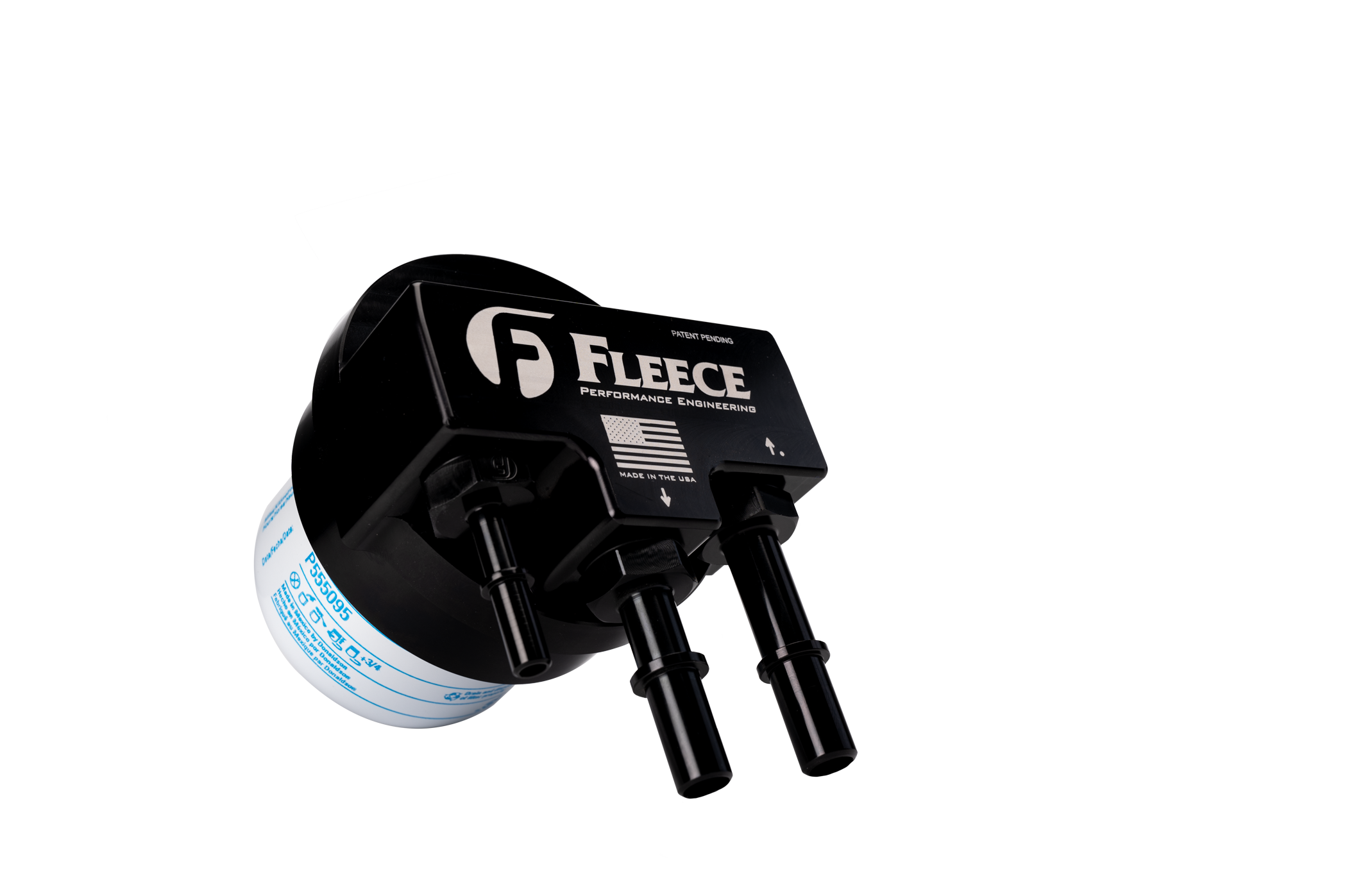 Fleece Performance Engine Mounted Filter Assembly for 6.7L Ford Powerstroke Fleece Performance