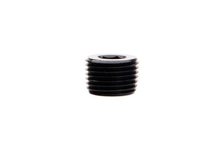 1/2 Inch NPT Hex Socket Plug Black Fleece Performance