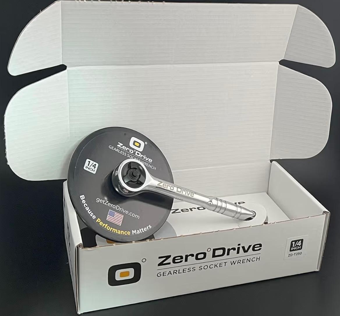 1/4" ZeroDrive™ Gearless Socket Wrench