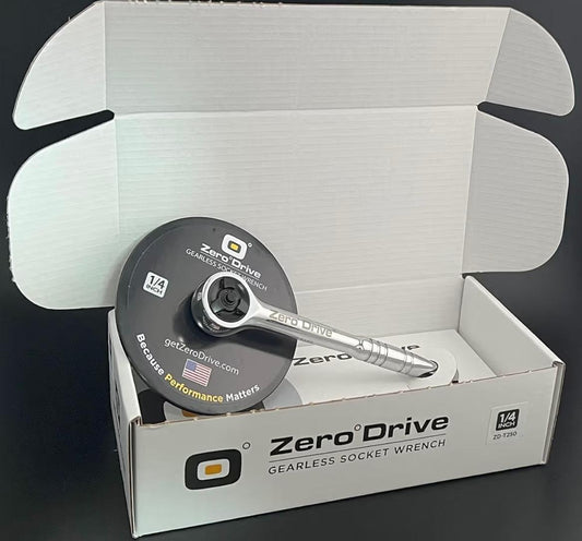 1/4" ZeroDrive™ Gearless Socket Wrench