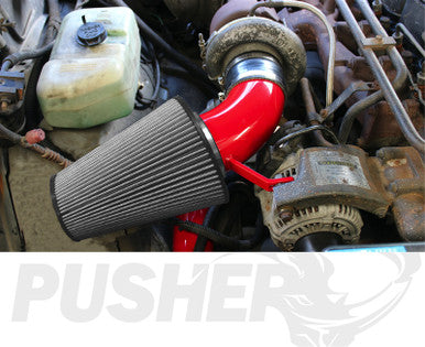 Pusher Front Mount Cold Air Intake System for 1989-1991 Dodge Cummins