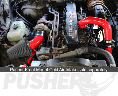 Pusher Pre and Post Intercooler Intake System for 1991.5-1993 Dodge Cummins 12v