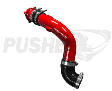 Pusher HD 3" Cold Side Charge Tube for 2011-16 Ford F250/350/450/550 6.7L Powerstroke w/ Throttle Valve Replacement